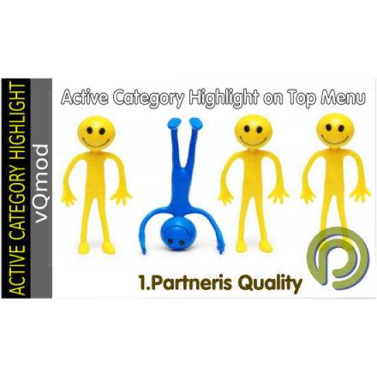 Active Category Highlight in Categories Menu - vQmod extension for Opencart Active Category Highlight in Categories Menu - vQmod extension for Opencart