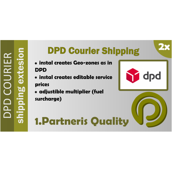 DPD Courier- Opencart Shipping Extension for Opencart 1.5x and 2.x DPD Courier- Opencart Shipping Extension for Opencart 1.5x and 2.x