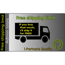 Free shipping limit for OpenCart 2.x  Free shipping limit for OpenCart 2.x
