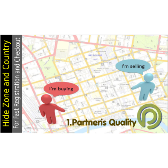 Hide Zone and Country For Fast Registration and Checkout 2.x Hide Zone and Country For Fast Registration and Checkout 2.x