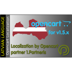 Latvian language pack for Opencart 1.5.x Latvian language pack for Opencart 1.5.x