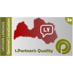 Latvian language pack for Opencart 2.x Latvian language pack for Opencart 2.x