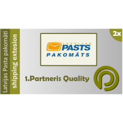Latvijas Pasta pakomāti - Opencart 1.5.x and 2.x Shipping Extension Latvijas Pasta pakomāti - Opencart 1.5.x and 2.x Shipping Extension