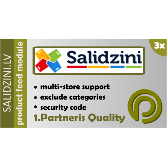 Salīdzini.lv Data Feed For Opencart 3.x Salīdzini.lv Data Feed For Opencart 3.x