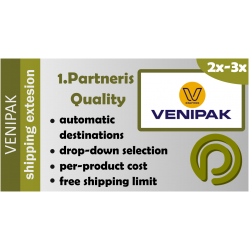 Venipak Pickup for Opencart 2.x-3.x Venipak Pickup for Opencart 2.x-3.x